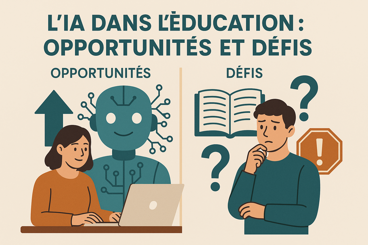 L'IA dans l'éducation : opportunités et défis