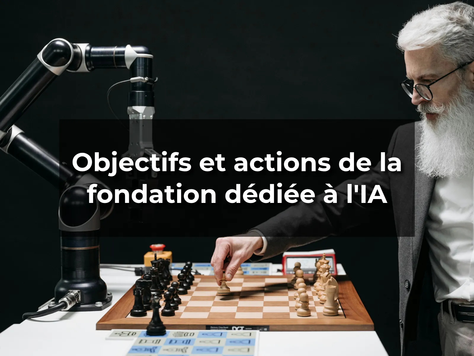 Objectifs et actions de la fondation dédiée à l'IA