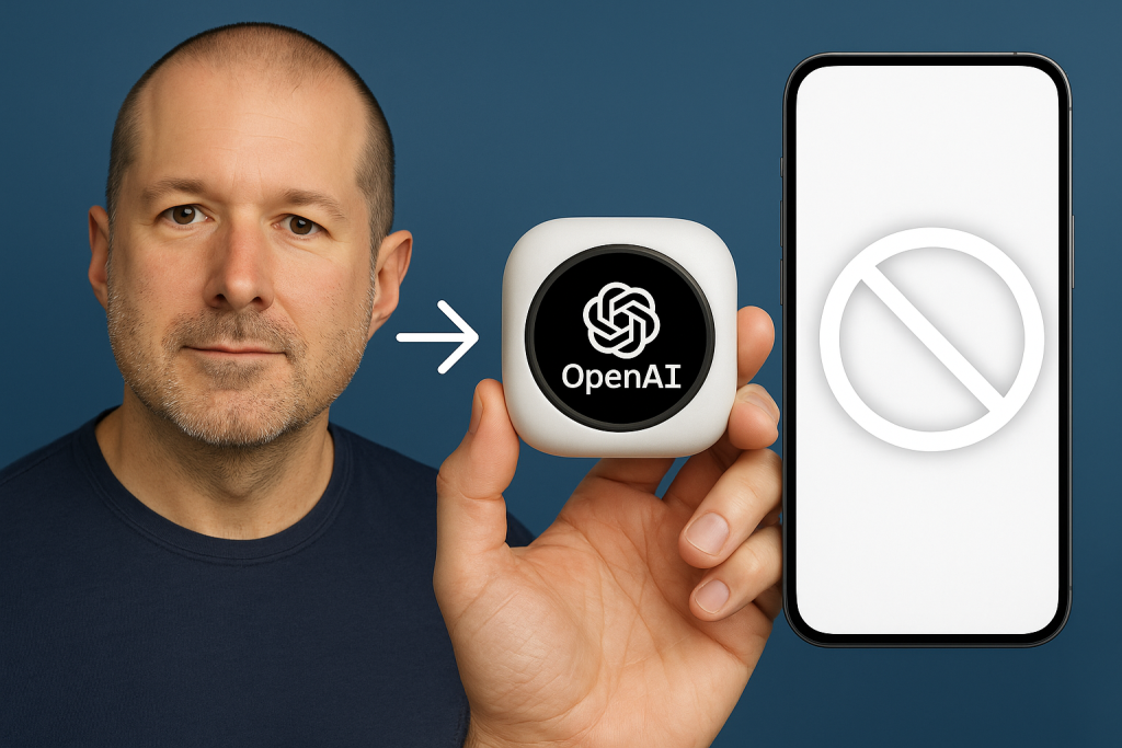 Jony Ive & OpenAI : Vers le Premier " AI Device " Grand Public, le Nouveau Pari Fou qui Peut Remplacer le Smartphone ?