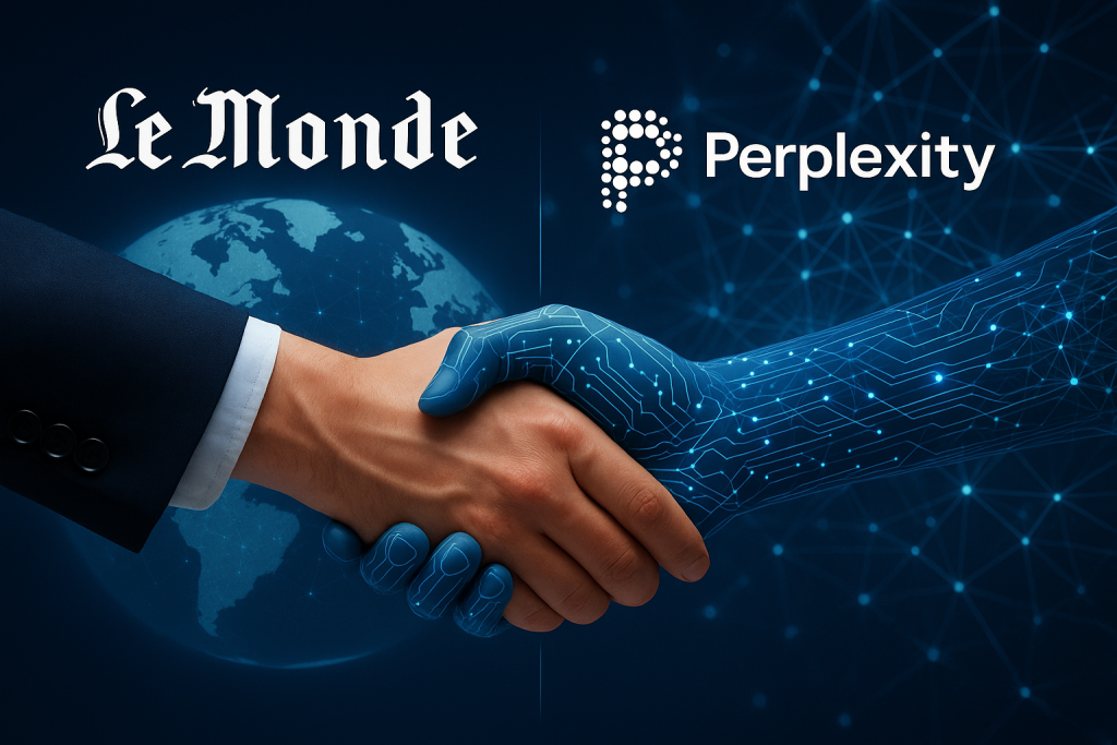 Le Monde s'allie à Perplexity AI : Vers une nouvelle ère des médias augmentés par l'intelligence artificielle ?