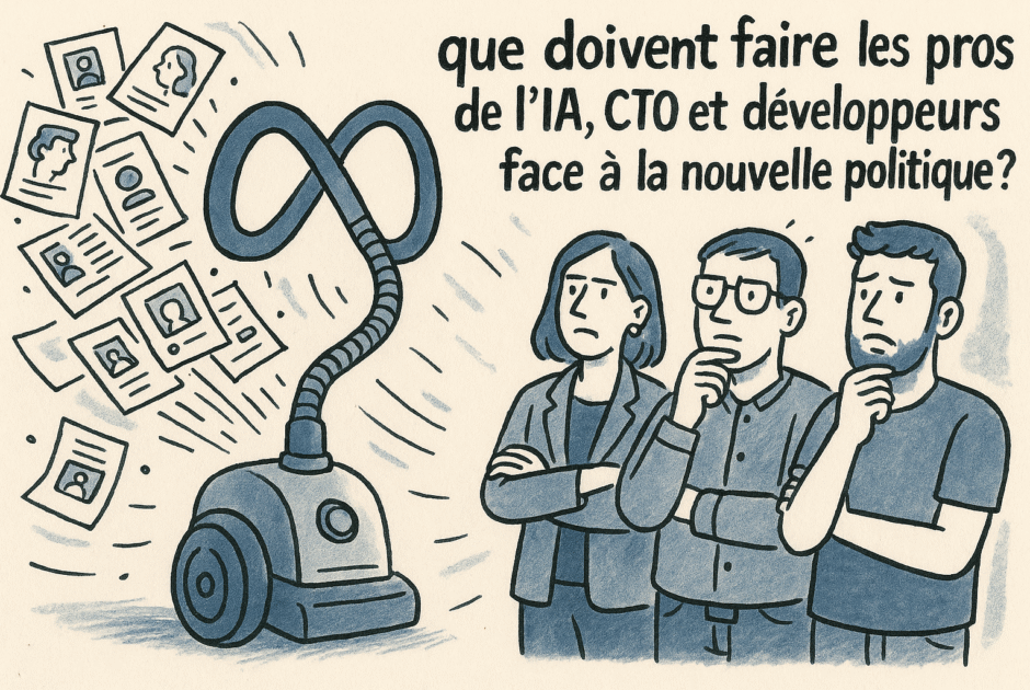 Meta aspire vos données publiques : que doivent faire les pros de l'IA, CTO et développeurs face à la nouvelle politique ?