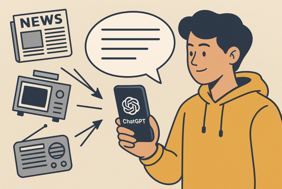 ChatGPT, nouvelle source d'info des jeunes : vers la désintermédiation des médias traditionnels?