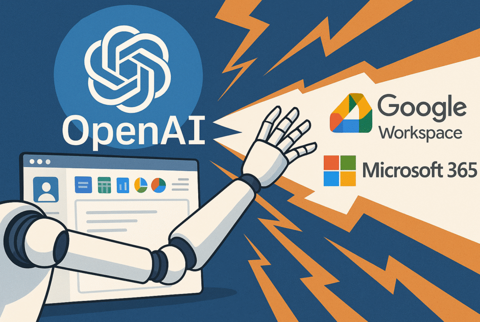 OpenAI attaque la bureautique : la future suite IA qui menace Google Workspace et Microsoft 365 (analyse et révélations)