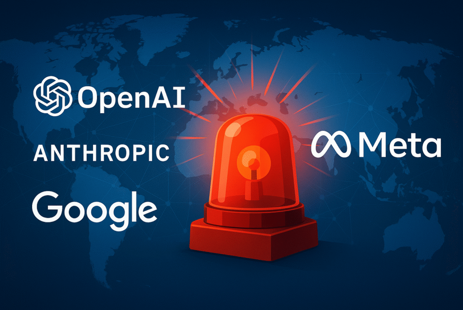 Alerte mondiale sur la sécurité des LLM : Pourquoi OpenAI, Anthropic, Meta et Google tirent (enfin) la sonnette d'alarme