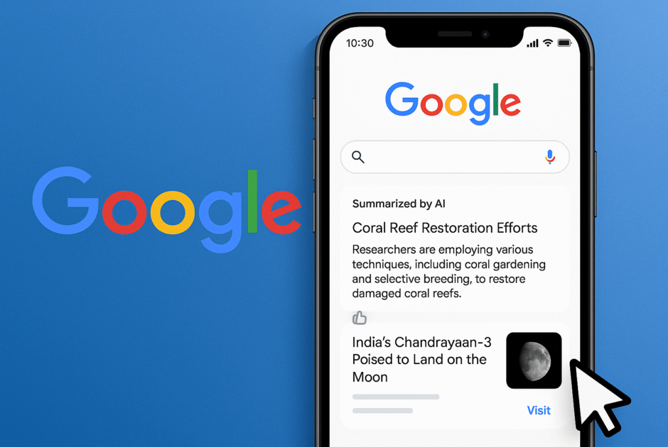 Google Discover: les résumés IA débarquent – Faut-il préparer la fin du clic? (Analyse, réactions, stratégies)