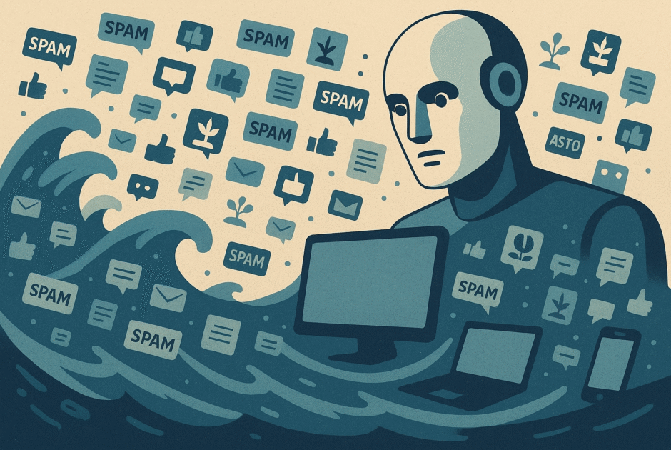Slop, Astroturfing & Pollution Numérique : Comment l'IA Générative Inonde (Vraiment) le Web en 2025