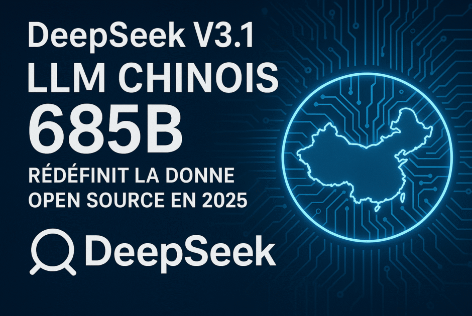 DeepSeek V3.1 : Le LLM Chinois de 685B qui Redéfinit la Donne Open Source en 2025