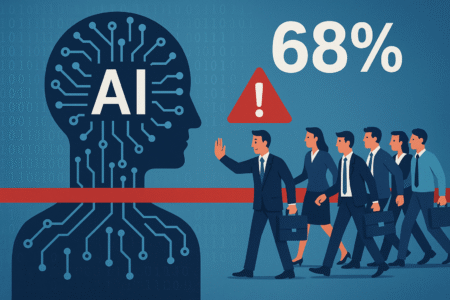 IA sauvage en entreprise : l'alerte de l'été 2025 – Quand 68% des employés franchissent la ligne rouge
