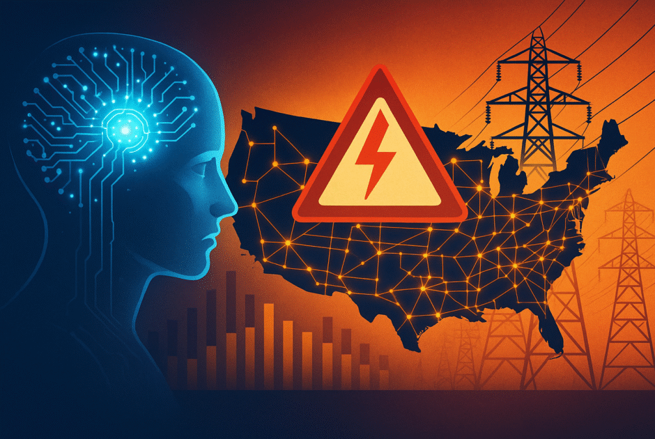 Quand l'IA sature le réseau US : la première crise énergétique en temps réel pour l'écosystème tech, opportunité ou signal d'alerte?