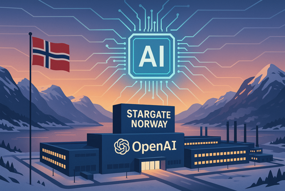 Stargate Norway: la première gigafactory IA européenne (par OpenAI) bouleverse la géopolitique de l'intelligence artificielle
