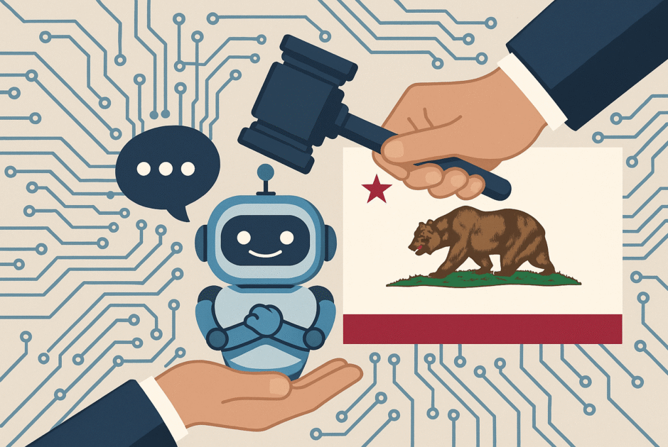 Chatbots d'IA sous contrôle : La loi californienne qui bouleverse la régulation mondiale (et l'écosystème tech)