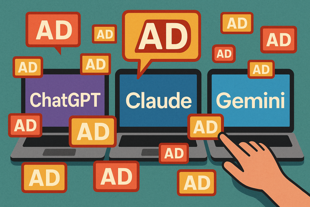 ChatGPT, Claude, Gemini… L'Invasion de la Pub dans l'IA Générative : Menace ou Miracle pour l'Innovation ?