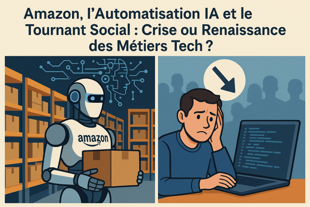 Amazon, l'Automatisation IA et le Tournant Social : Crise ou Renaissance des Métiers Tech ?