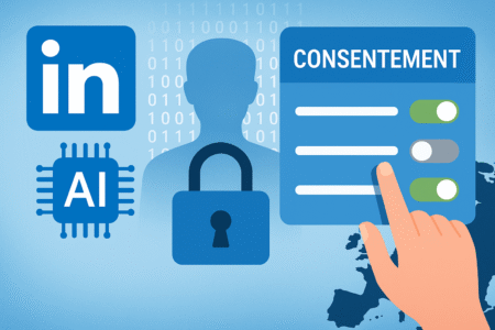 LinkedIn, Données et IA: La Nouvelle Bataille du Consentement Granulaire en Europe (2025)