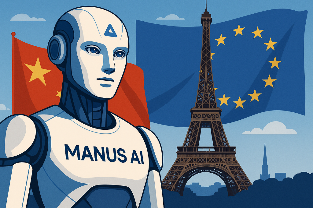 Manus AI débarque à Paris : Ce que l'Arrivée du Champion Chinois Change pour la Scène IA Européenne